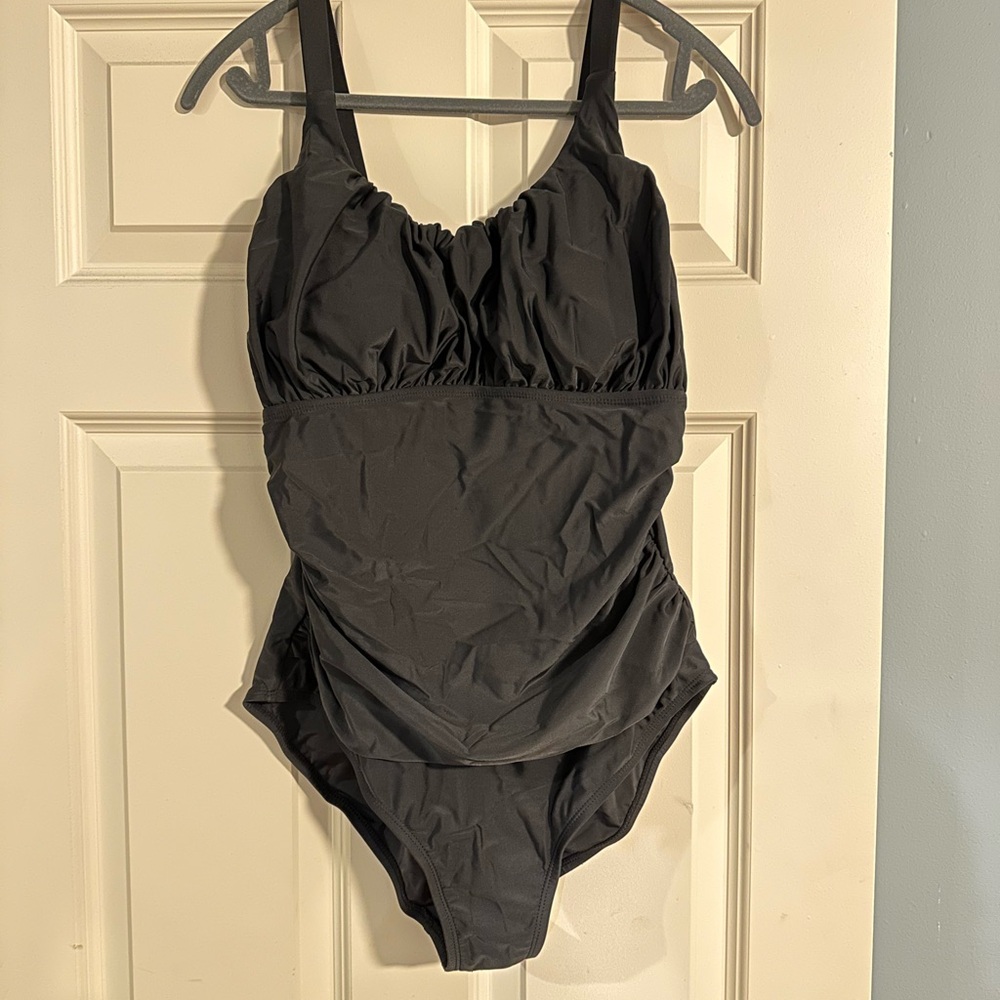 Black One Piece Swimsuit